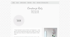 Desktop Screenshot of friseur-constanzeratz.de